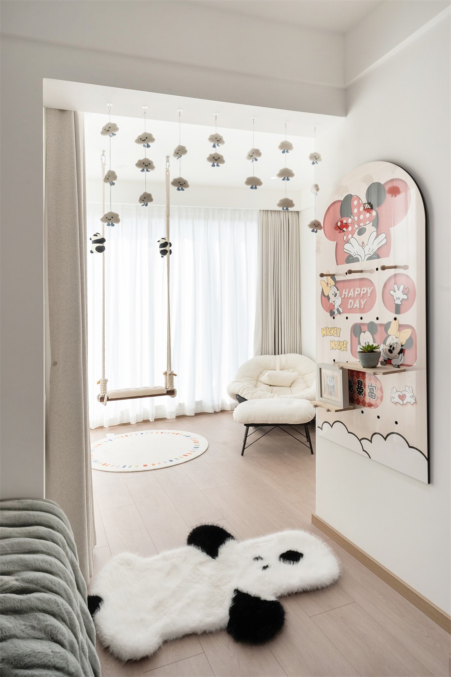 錦官府100平兒童房裝修完工實景圖